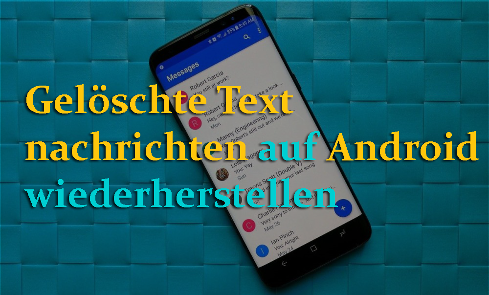 Android SMS Wiederherstellung