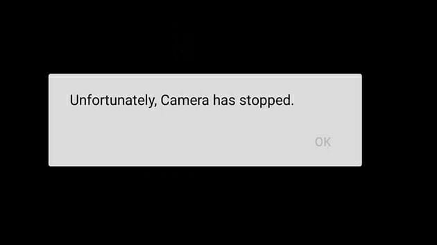 Behebung von "Leider hat die Kamera angehalten" unter Android