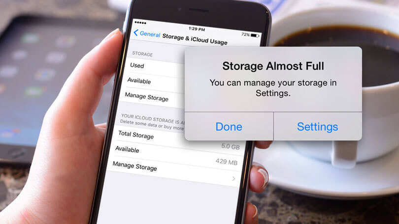 Clear-The-Storage-Space-Of-iPhone