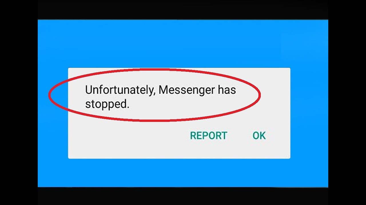 Beheben “Leider, Messenger wurde gestoppt” Auf Android