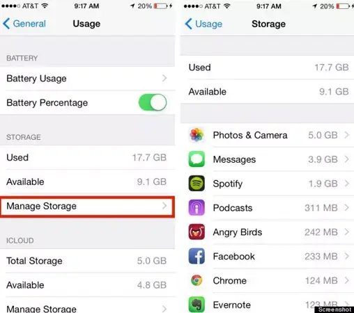 check-iphone-storage